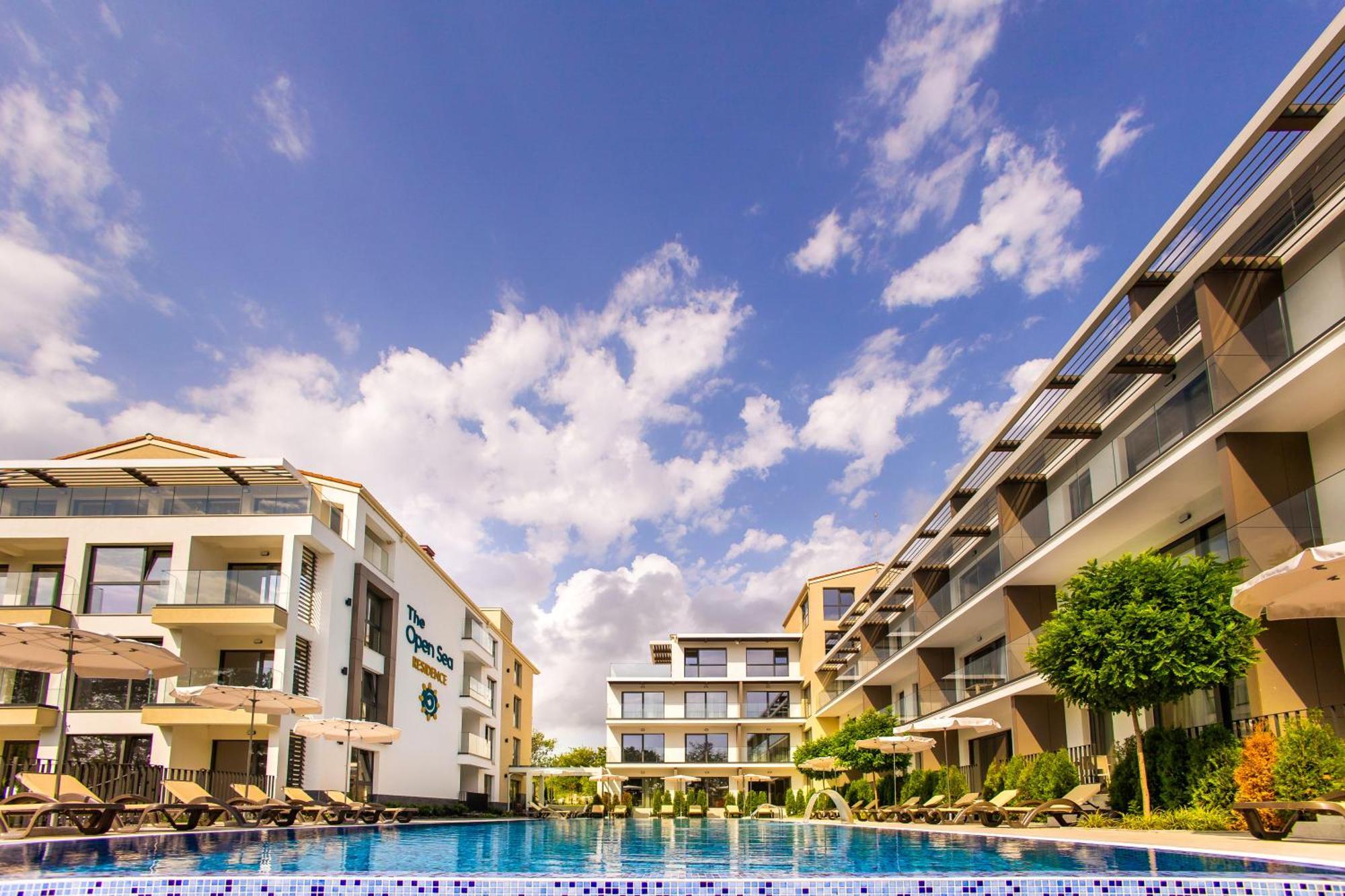 Open Sea Panorama Residence Obzor Esterno foto
