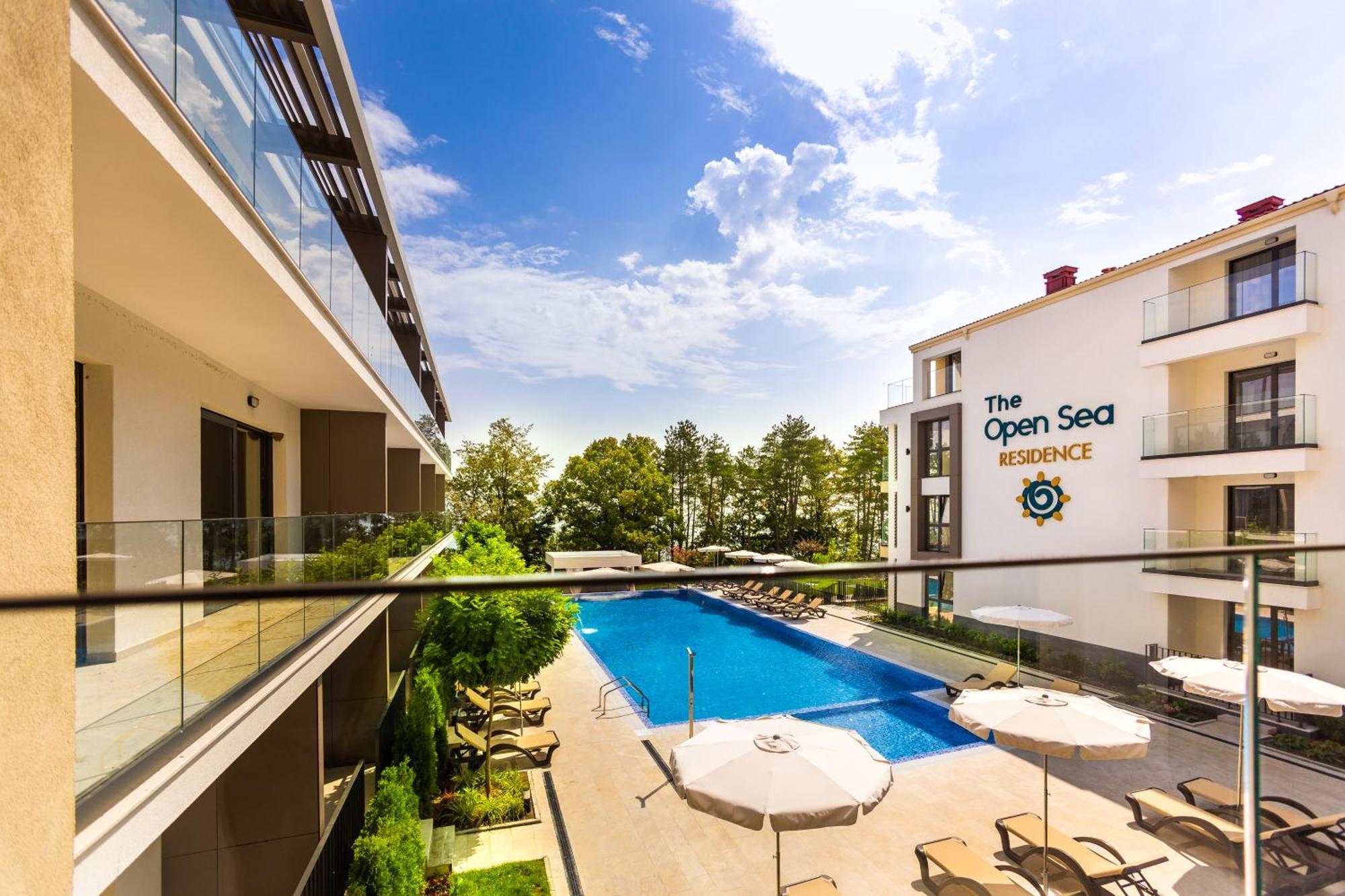 Open Sea Panorama Residence Obzor Esterno foto